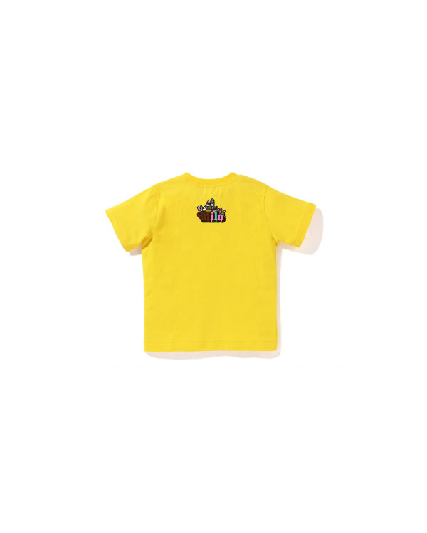 Dětské Tričko Bape Milo Mixed Fruit Milo & Lisa Žluté | 39145MIGB
