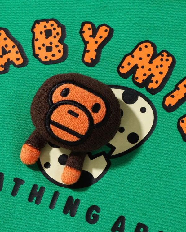 Dětské Tričko Bape Milo Plush Doll In An Egg Tyrkysové | 75028BRPA