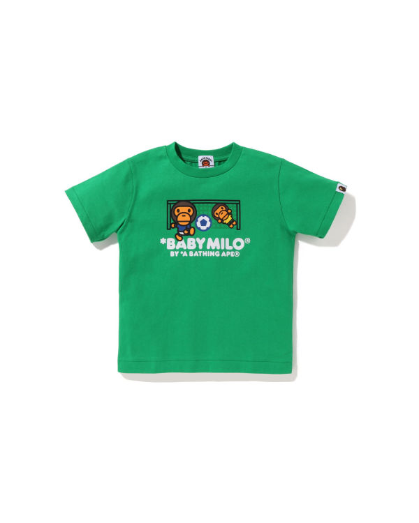 Dětské Tričko Bape Milo Soccer Tyrkysové | 07843IAKL