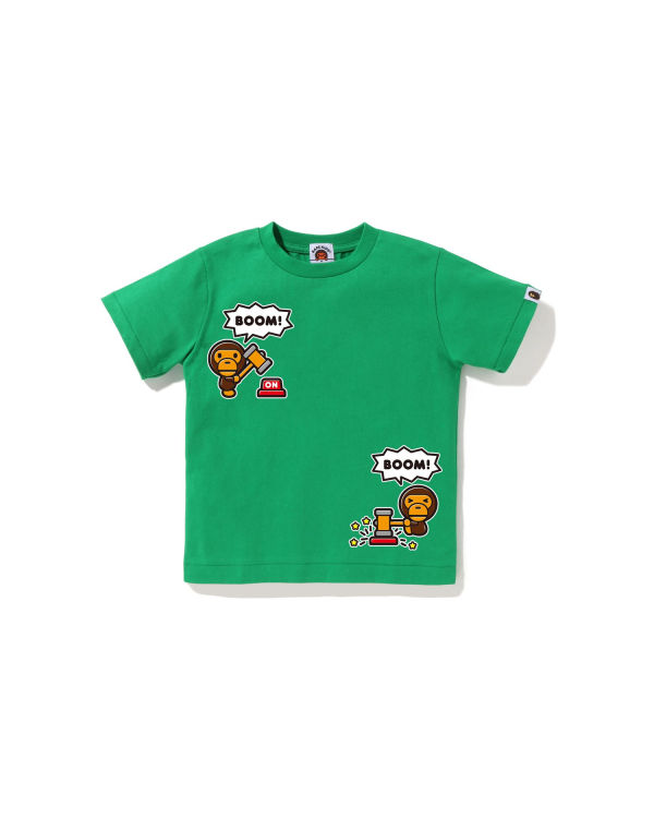 Dětské Tričko Bape Milo Speech Balloon #4 Tyrkysové | 45706OVLS