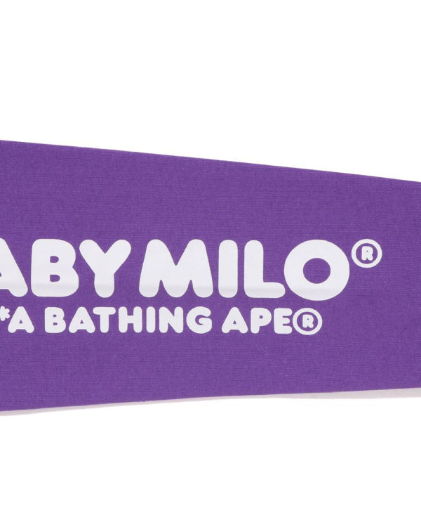 Dětské Tričko Bape Milo Speech Balloon L/S #3 Fialové | 13627EMBC