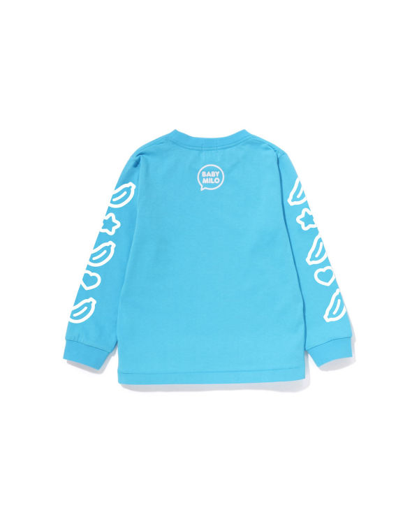 Dětské Tričko Bape Milo Speech Balloon L/S #1 Blankyt | 61540QTBY