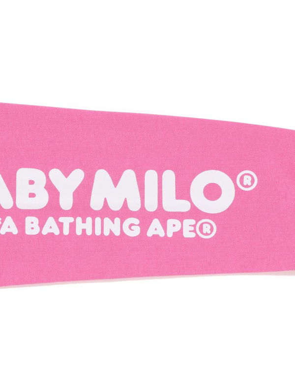 Dětské Tričko Bape Milo Speech Balloon L/S #3 Růžové | 72804SNJV