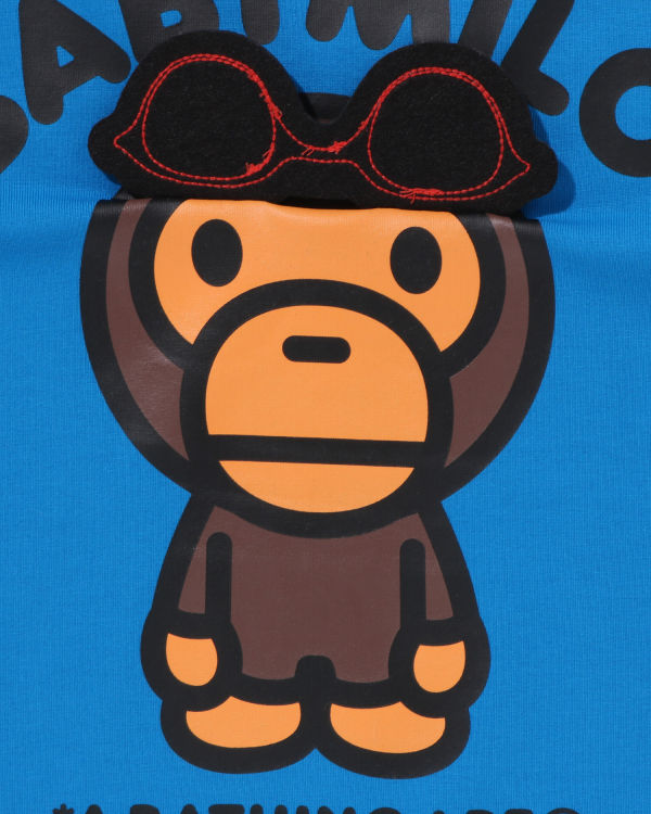 Dětské Tričko Bape Milo Sunglass Patched Královská Modrá Blankyt | 13459RFJC