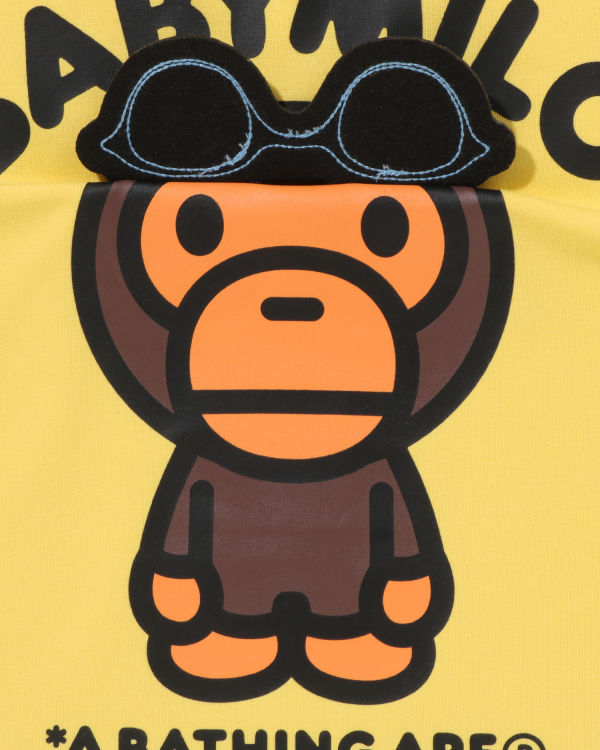 Dětské Tričko Bape Milo Sunglass Patched Žluté | 39274GBZV