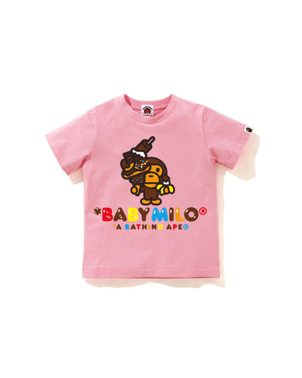 Dětské Tričko Bape Milo Sweets Růžové | 13708SPDI