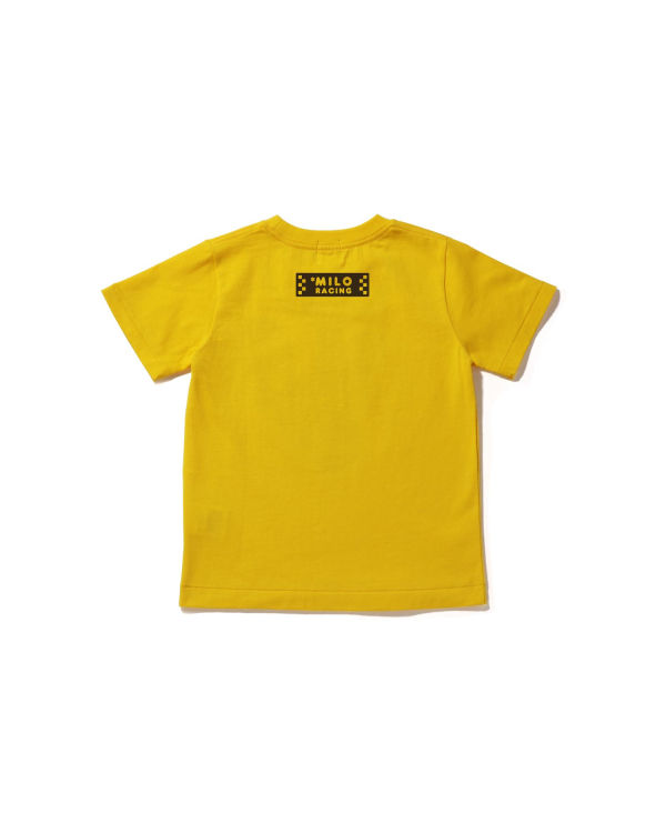 Dětské Tričko Bape Milo Závodní #3 Žluté | 89405MDLA