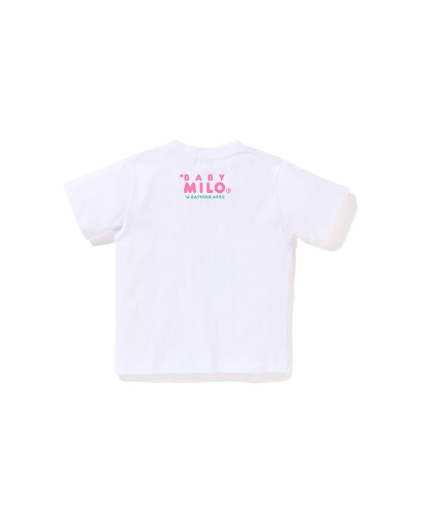 Dětské Tričko Bape Milo ice cream Bílé | 21845VFLI