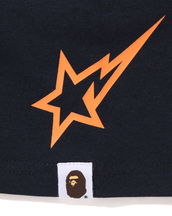 Dětské Tričko Bape Moonface Football Tmavě Blankyt Blankyt | 12678NQHC