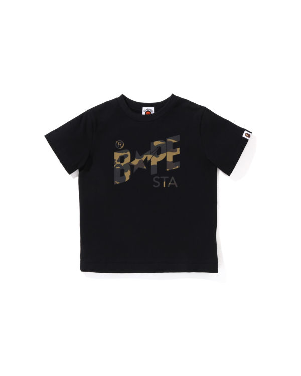 Dětské Tričko Bape Reflector 1st Camo Sta Logo Černé | 57186DRJQ