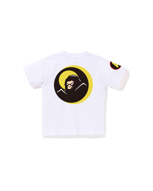 Dětské Tričko Bape Shadow Bílé | 93874ZPGU