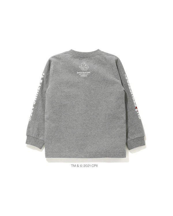 Dětské Tričko Bape X Ghostbusters Milo Long Sleeve Šedé | 68259JOAG