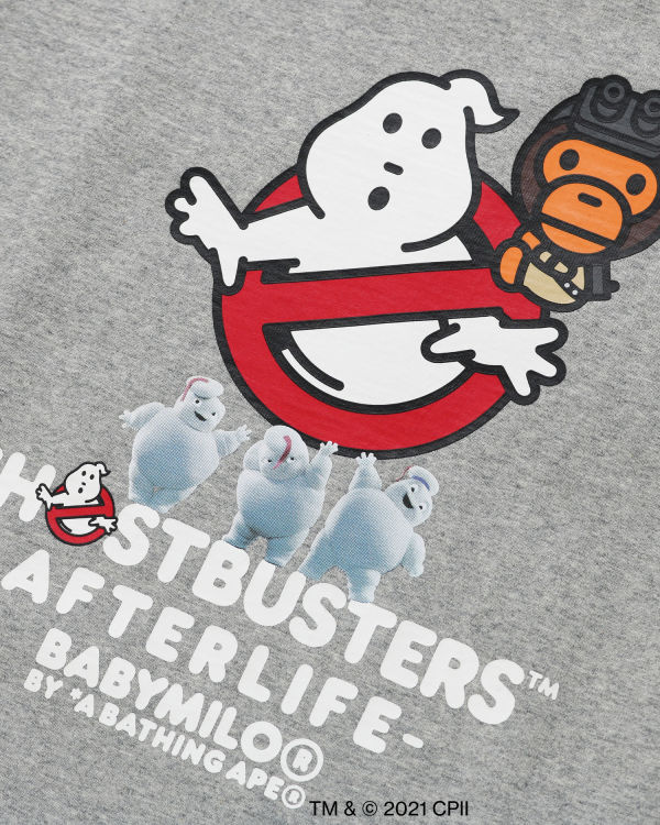Dětské Tričko Bape X Ghostbusters Milo Šedé | 82751SRAO