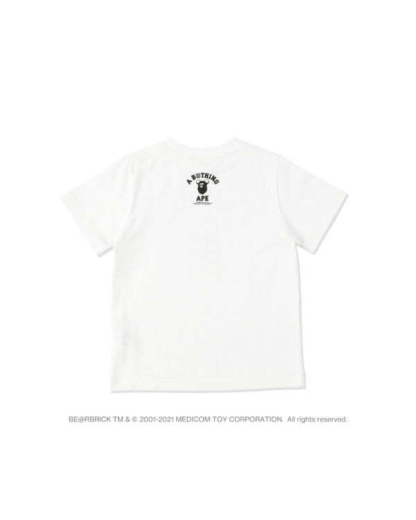 Dětské Tričko Bape X Medicom Toy Camo BE@R Busy Works Bílé | 87149IHXO