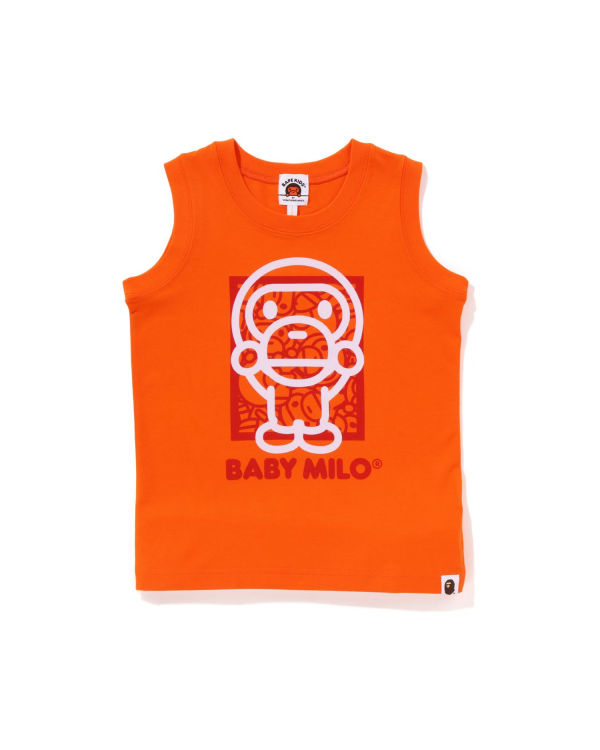 Dětské Vesty Bape Milo Oranžové | 01938UKFC