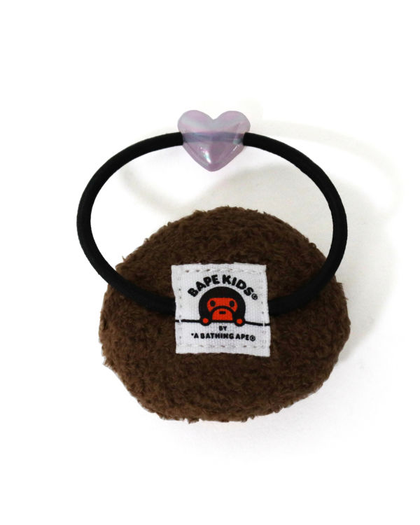 Dětské Vlasové Příslušenství Bape Milo Rubber Accessory Hnědé | 91850KTMG