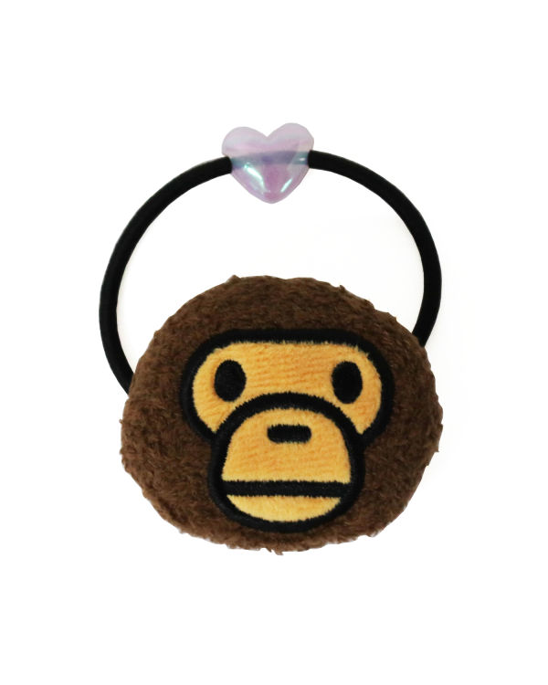 Dětské Vlasové Příslušenství Bape Milo Rubber Accessory Hnědé | 91850KTMG