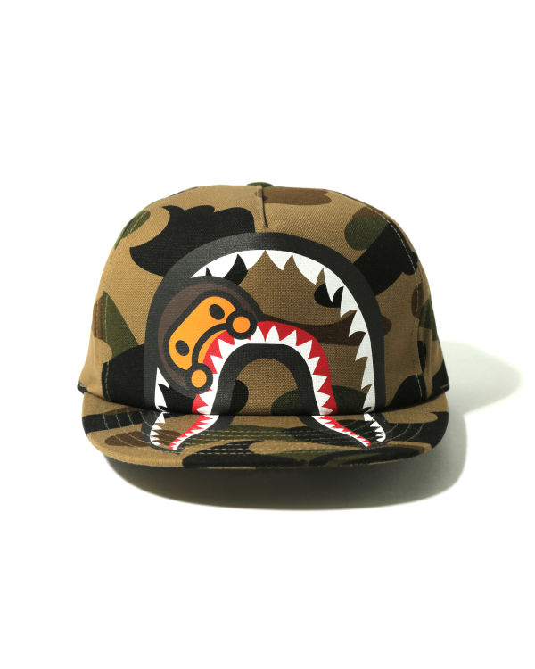 Dětské Čepice Bape 1st Camo Milo Shark Zelene | 49875JYTH