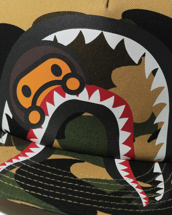 Dětské Čepice Bape 1st Camo Milo Shark Žluté | 27194WDFT