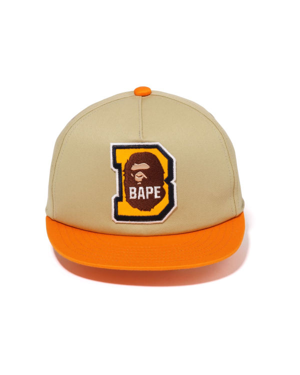 Dětské Čepice Bape Ape Head B Patch Béžový | 05267VFDB