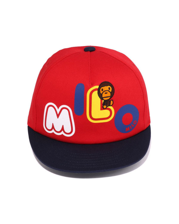 Dětské Čepice Bape Milo Font Světle Červené | 76023SADL