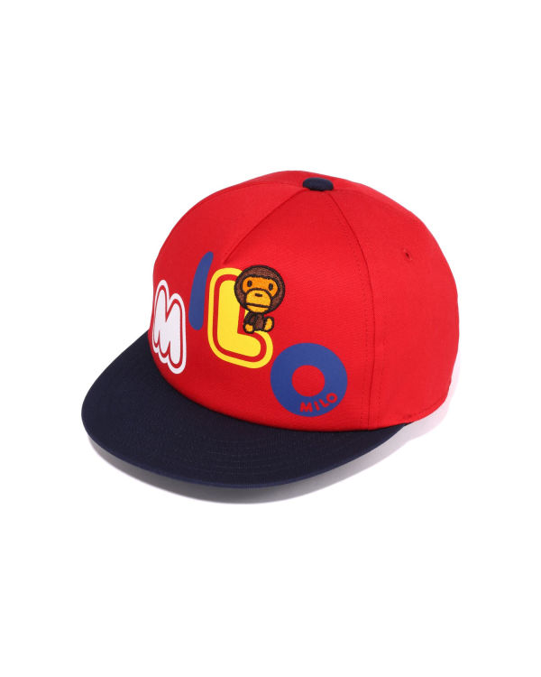 Dětské Čepice Bape Milo Font Světle Červené | 76023SADL