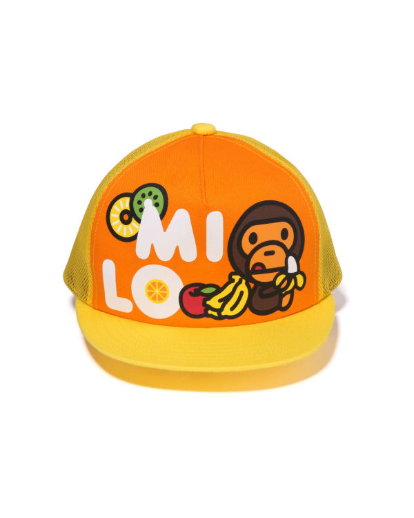Dětské Čepice Bape Milo Fruits Mesh Oranžové | 21485FEYZ