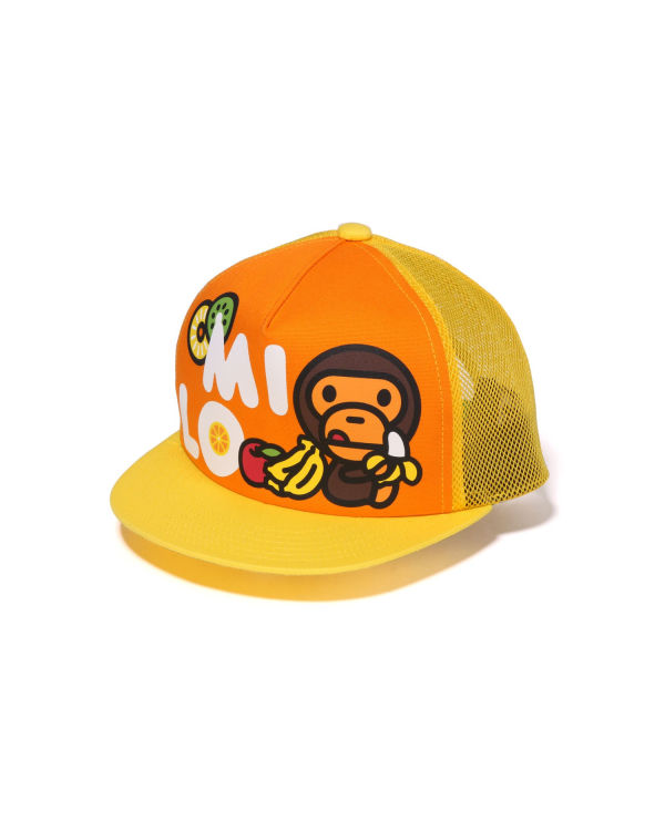 Dětské Čepice Bape Milo Fruits Mesh Oranžové | 21485FEYZ
