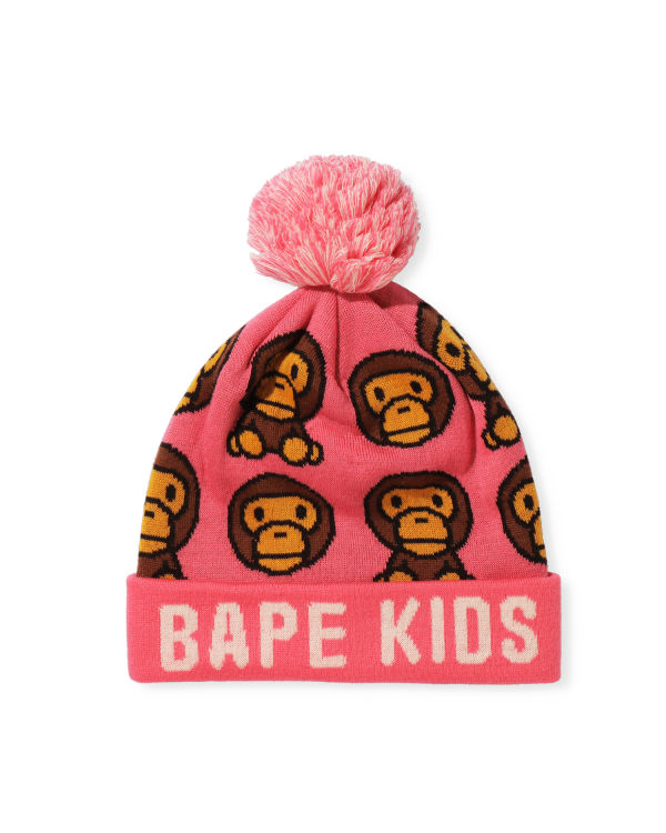 Dětské Čepice Bape Milo Pattern Růžové | 52479XQTY