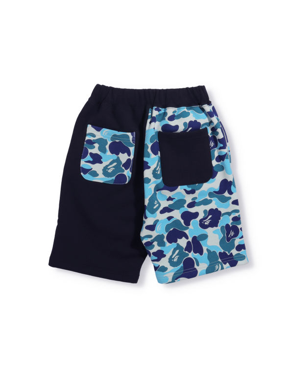 Dětské Šortky Bape ABC Camo Milo Face Blankyt | 25487FOMW
