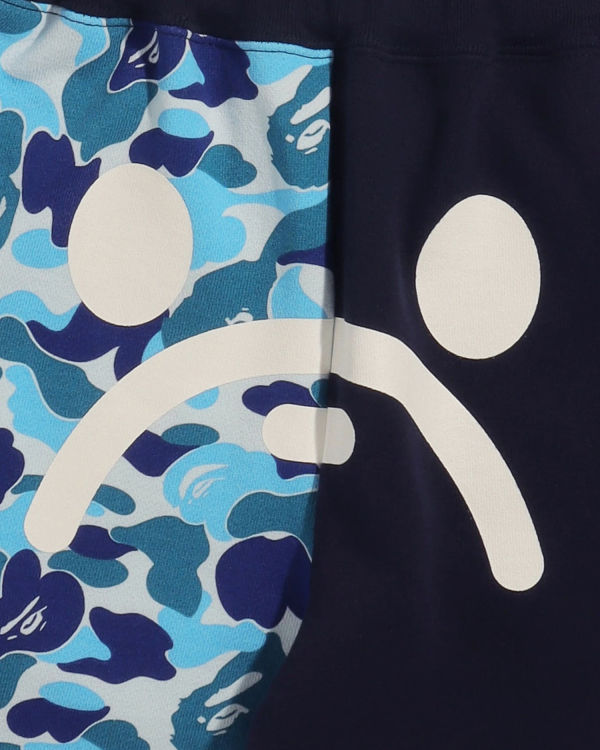 Dětské Šortky Bape ABC Camo Milo Face Blankyt | 25487FOMW