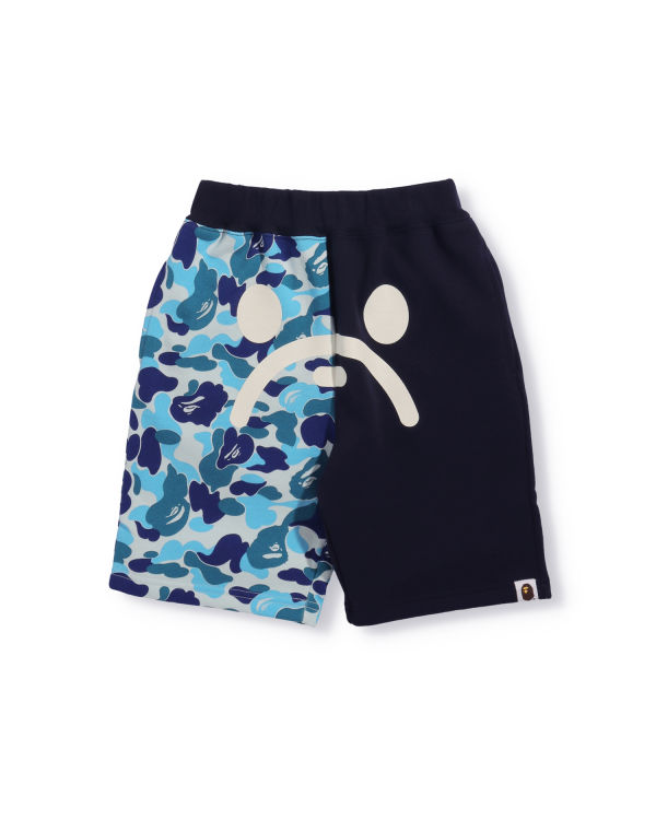 Dětské Šortky Bape ABC Camo Milo Face Blankyt | 25487FOMW