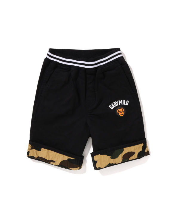 Dětské Šortky Bape Milo 1st Camo Cuffed Černé | 53861DFGU