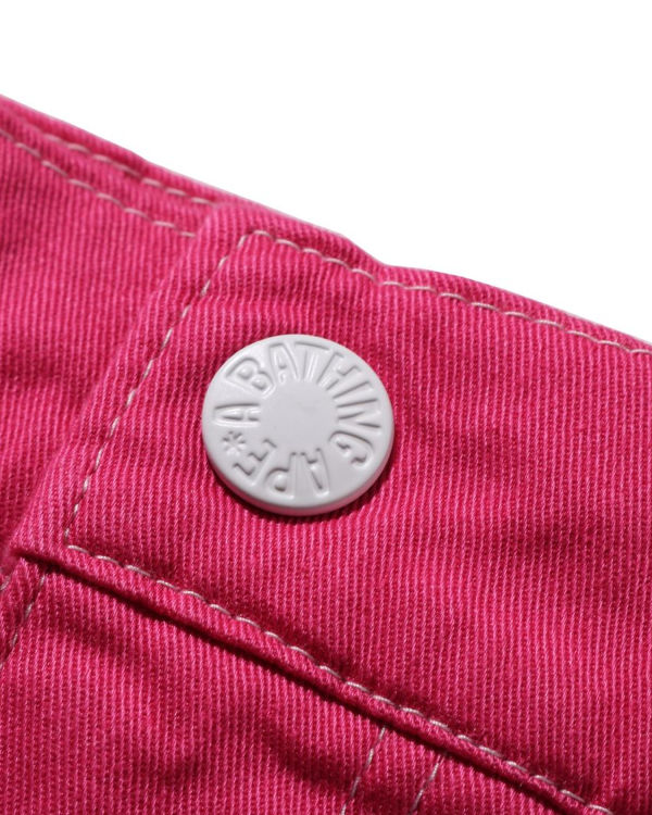 Dětské Šortky Bape Milo Pocket Fill Růžové | 56391FAQT