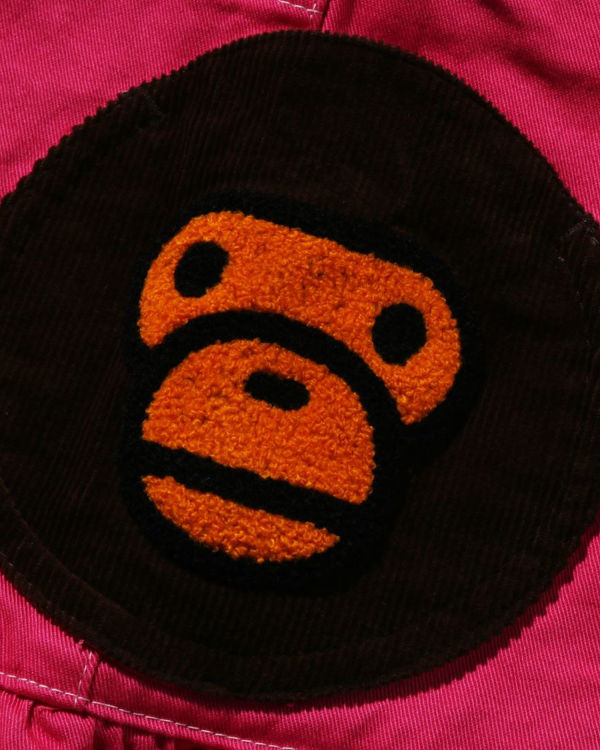 Dětské Šortky Bape Milo Pocket Fill Růžové | 56391FAQT