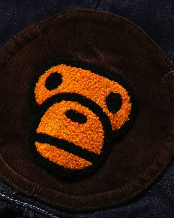 Dětské Šortky Bape Milo Pocket Fill Tmavě Blankyt Blankyt | 38691TZRC