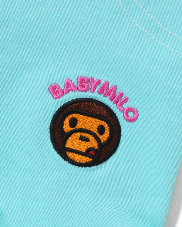 Dětské Šortky Bape Milo Strawberry Frill Mátově Zelená | 14582QLUN