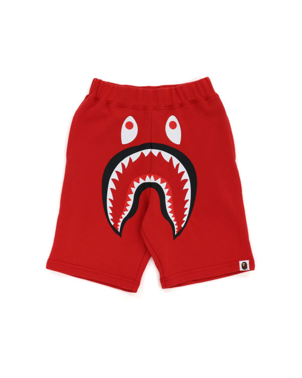 Dětské Šortky Bape Shark Světle Červené | 83642PBIM