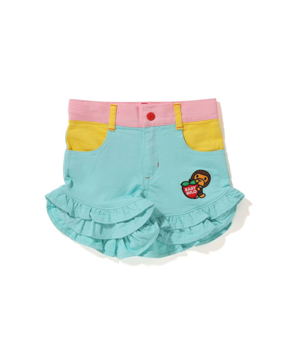 Dětské Šortky Bape Strawberry Milo Frill Blankyt Žluté Růžové | 50312UYHO