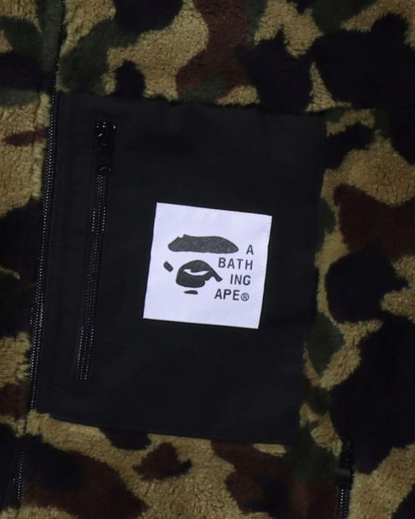 Pánské Bundy Bape 1st Camo BOA Zelene | 03786DICV