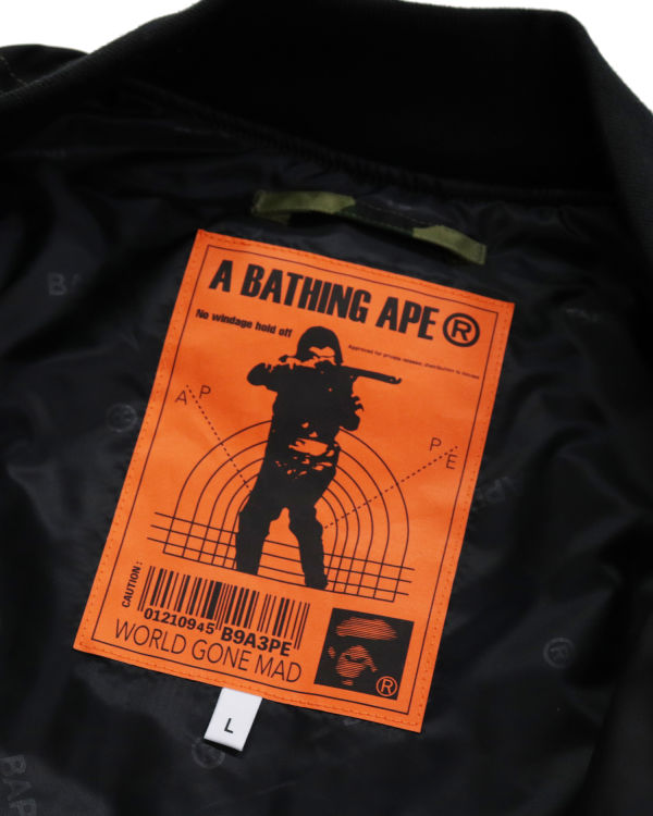 Pánské Bundy Bape 1st Camo Nylon Twill MA-1 Zelene | 28579UQES