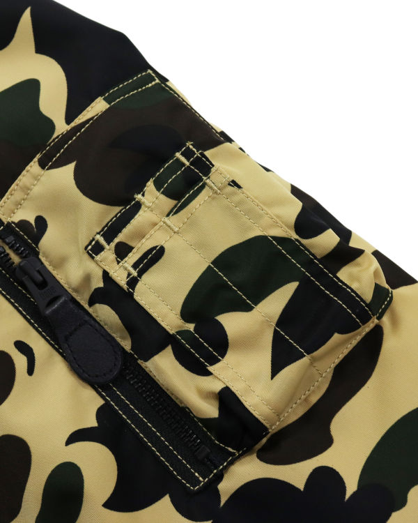 Pánské Bundy Bape 1st Camo Nylon Twill MA-1 Žluté | 69078AOTC
