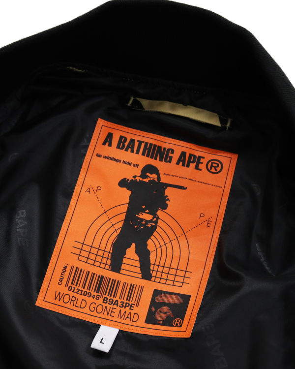 Pánské Bundy Bape 1st Camo Nylon Twill MA-1 Žluté | 69078AOTC