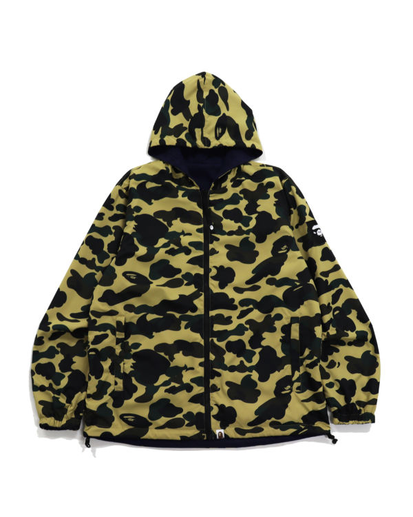 Pánské Bundy Bape 1st Camo Reversible Hnědožlutý | 17920MODH