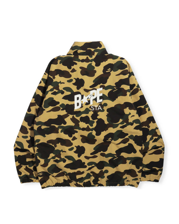 Pánské Bundy Bape 1st Camo Track Žluté | 25360JIME