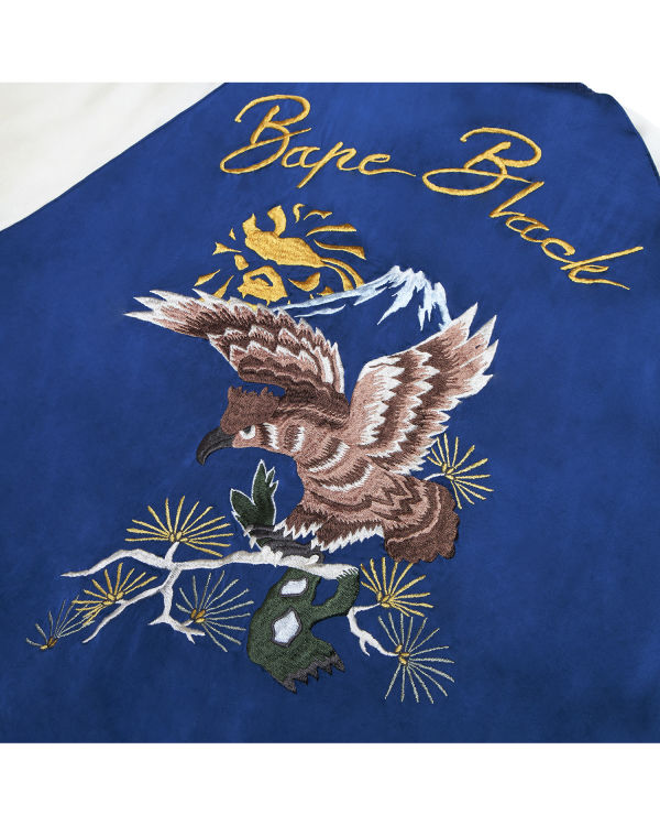 Pánské Bundy Bape Ape Head bomber Černé | 43652HBLE