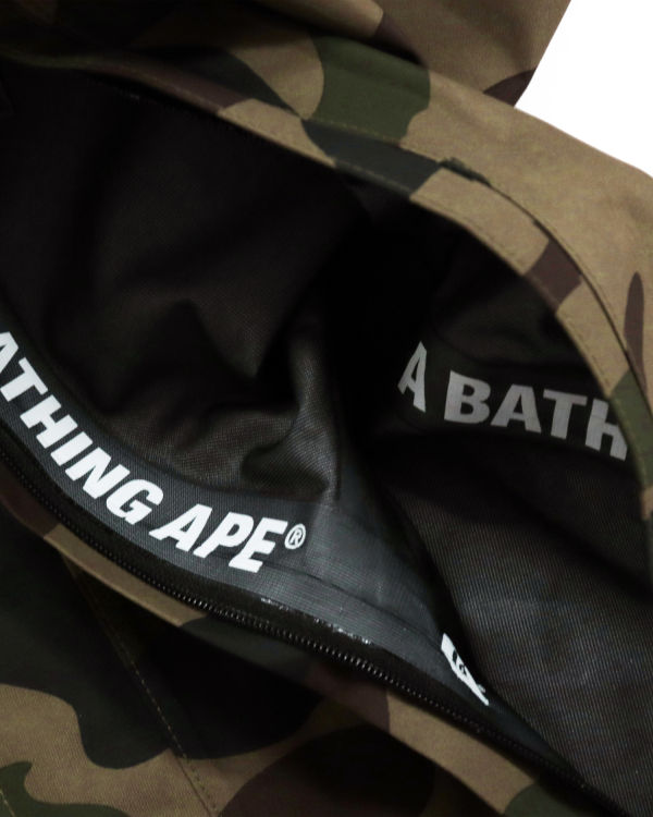 Pánské Bundy Bape Gore-Tex 1st Camo Snowboard Zelene | 73280TMID