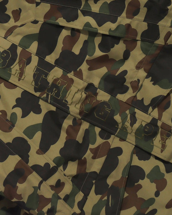 Pánské Bundy Bape Gore-Tex 1st Camo Snowboard Zelene | 73280TMID