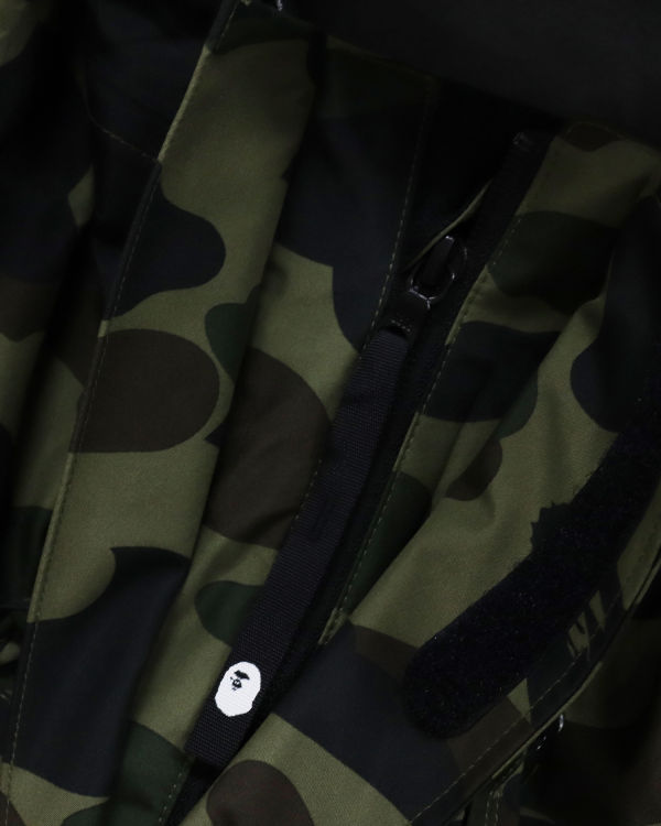Pánské Bundy Bape Gore-Tex 1st Camo Snowboard Zelene | 73280TMID
