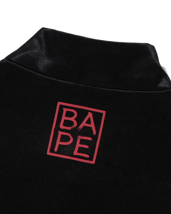 Pánské Bundy Bape Japanese Motif Loose FIt China Černé | 51763WPSC